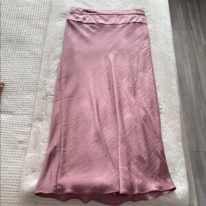 Free People Satin Skirt